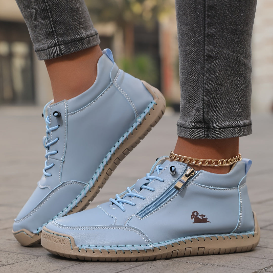 Solveig | Komfortable ortopædiske sneakers med lynlås