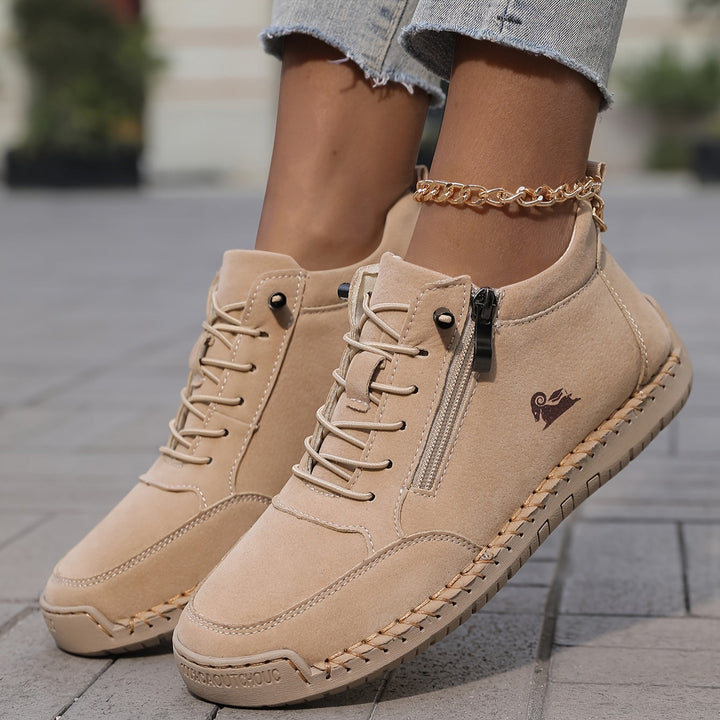 Solveig | Komfortable ortopædiske sneakers med lynlås