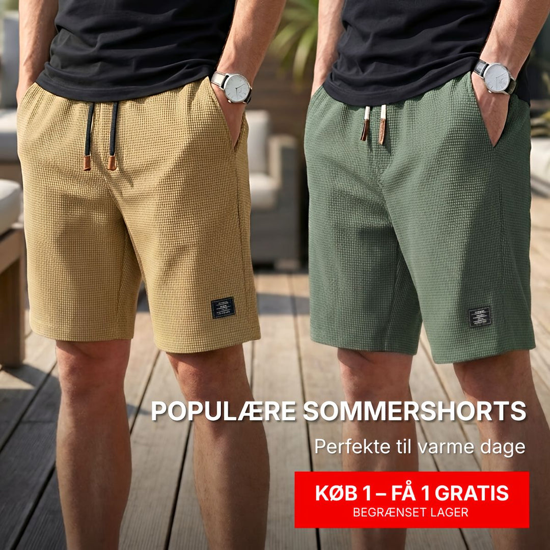 Lukas™ | Komfortable sommershorts med elastisk talje