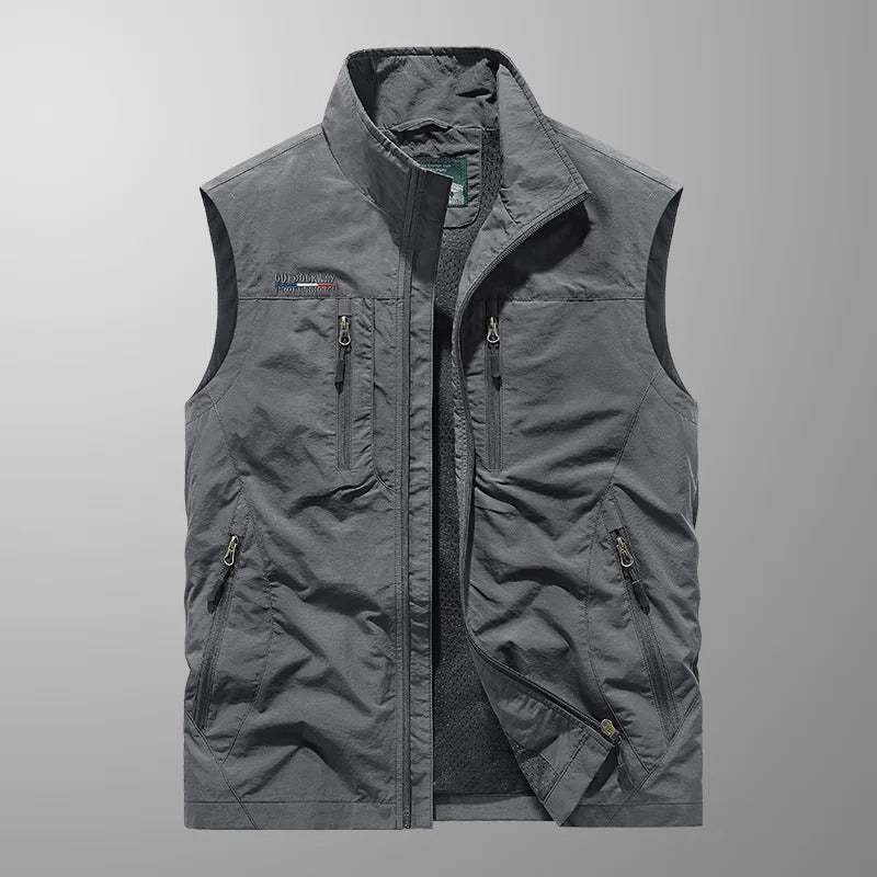 Viggo | Outdoor gilet med lynlås