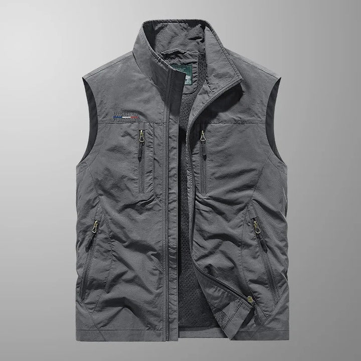 Viggo | Outdoor gilet med lynlås