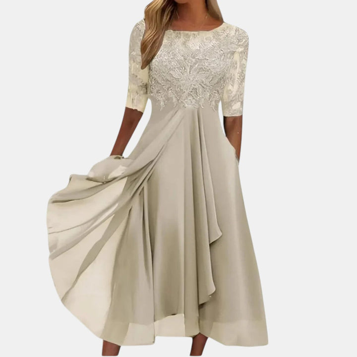 Johanne | Elegant blondekjole