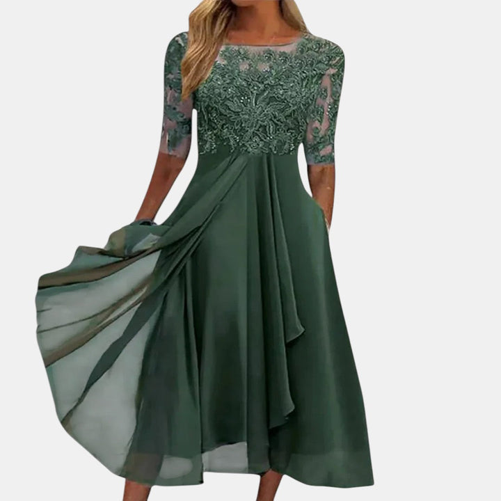 Johanne | Elegant blondekjole