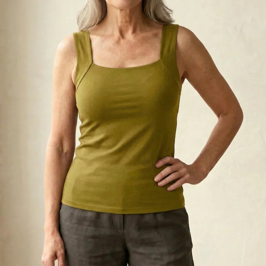 Kamilla | Tanktop med indbygget bh