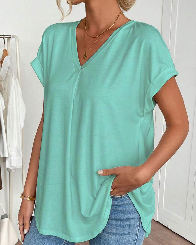 Hanne | Top med folder