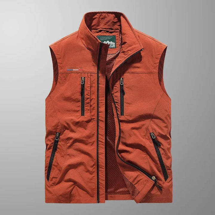 Viggo | Outdoor gilet med lynlås