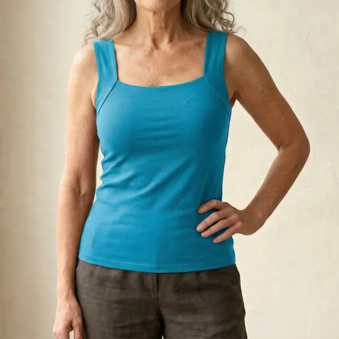 Kamilla | Tanktop med indbygget bh