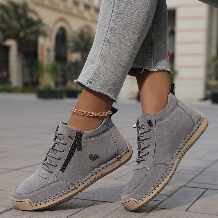 Solveig | Komfortable ortopædiske sneakers med lynlås