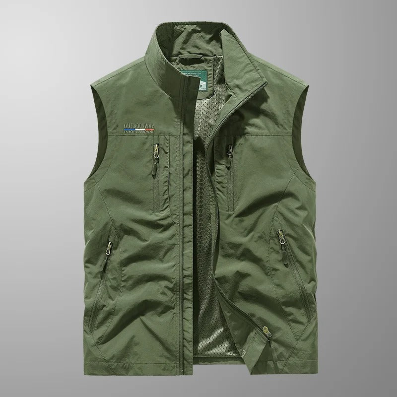 Viggo | Outdoor gilet med lynlås