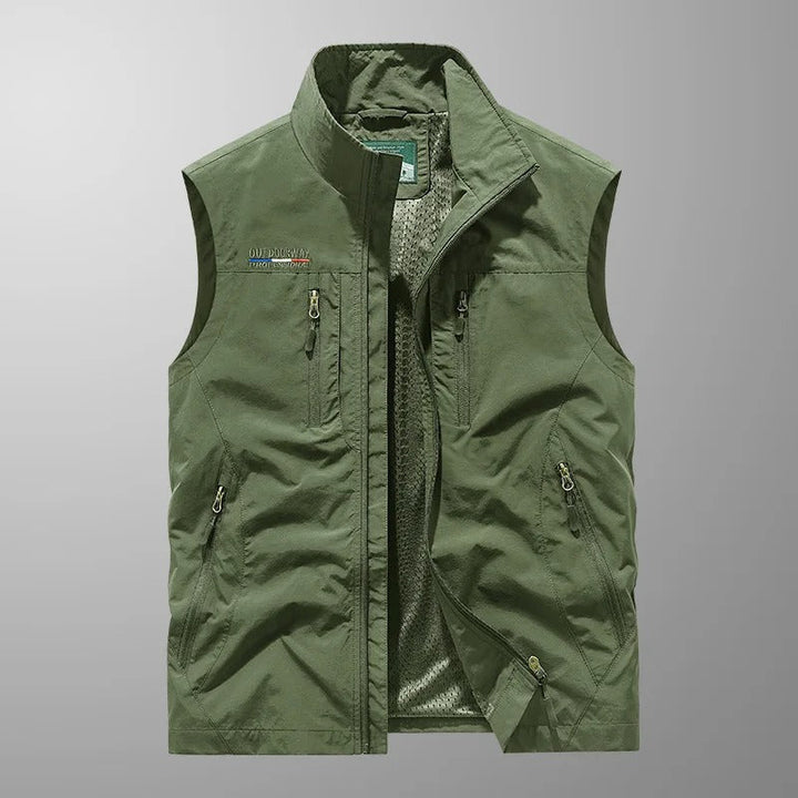 Viggo | Outdoor gilet med lynlås