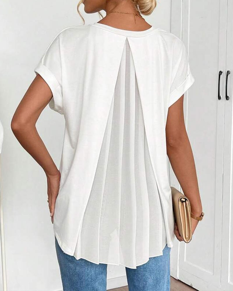 Hanne | Top med folder