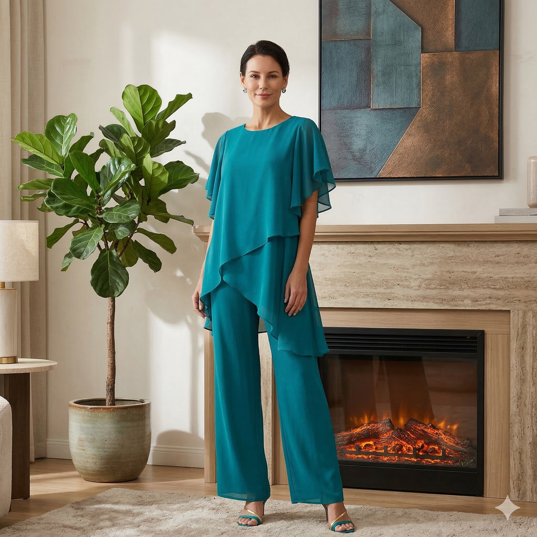 Ida™ | Let og elegant chiffonsæt