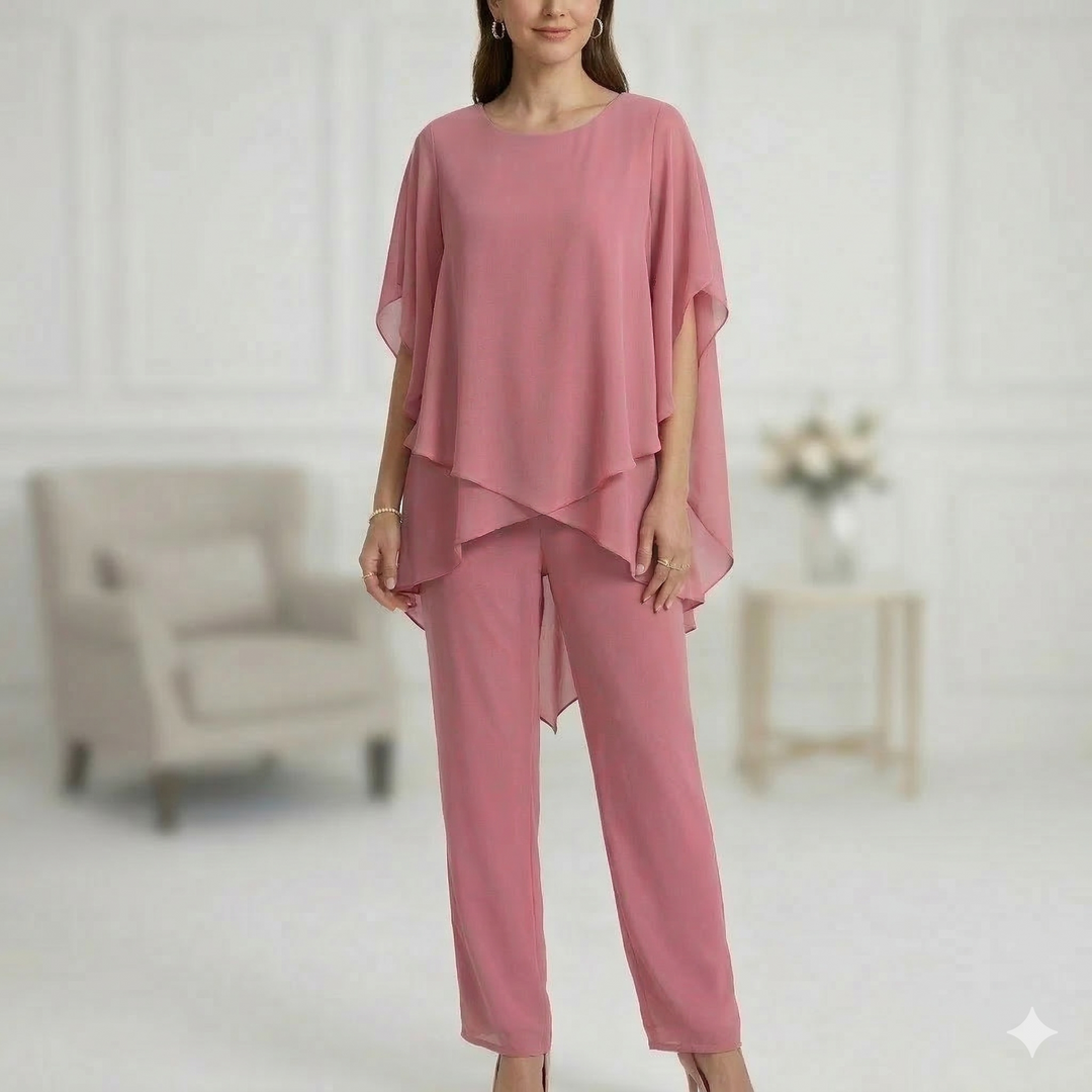 Ida™ | Let og elegant chiffonsæt