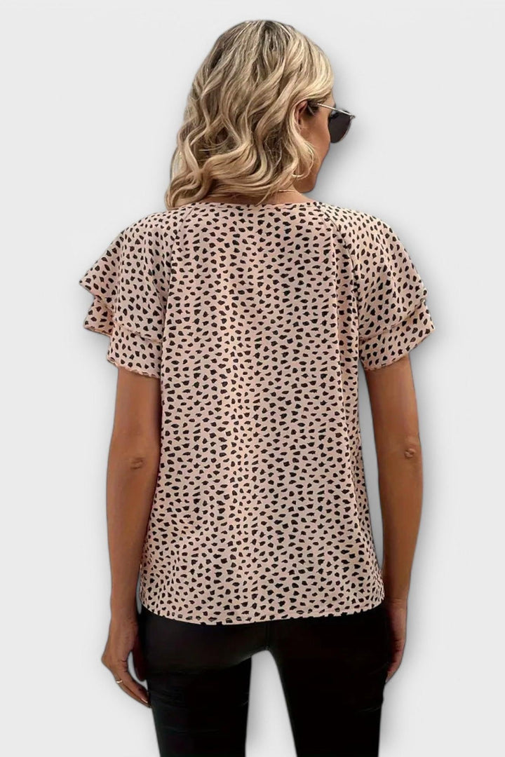 Gry | Mønstret bluse