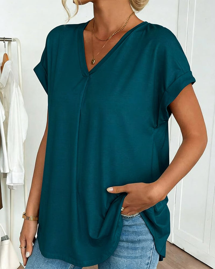 Hanne | Top med folder