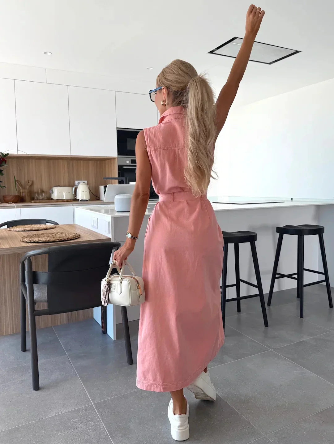Isabelle | Maxi denim kjole