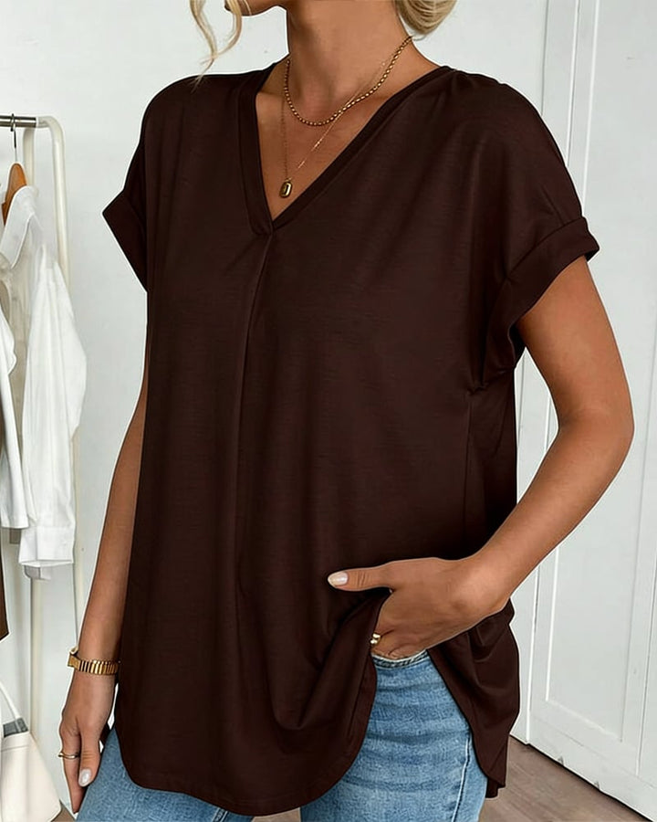 Hanne | Top med folder