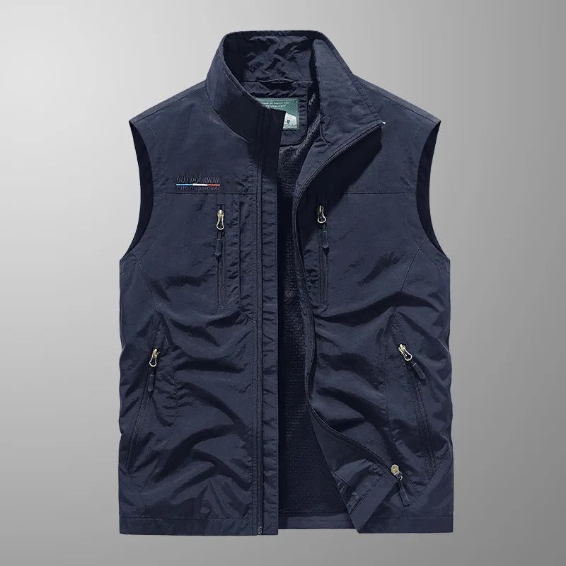 Viggo | Outdoor gilet med lynlås