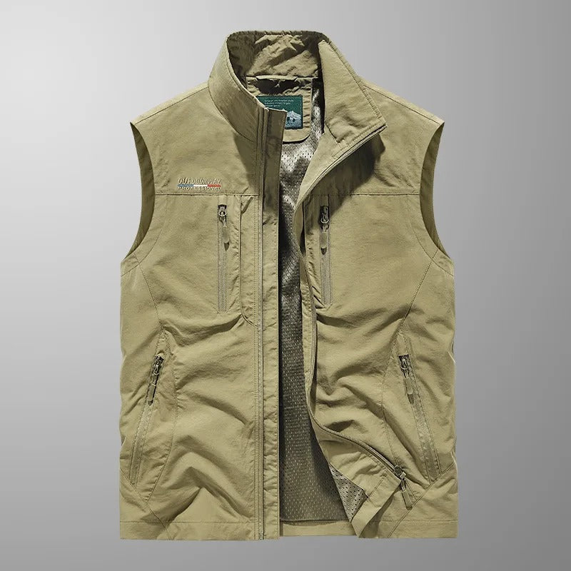 Viggo | Outdoor gilet med lynlås