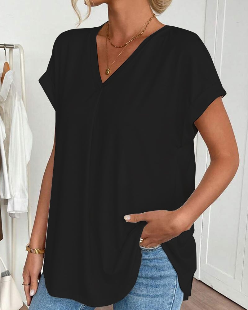 Hanne | Top med folder