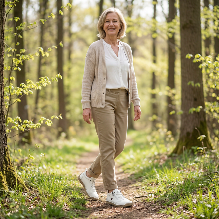 Solveig | Komfortable ortopædiske sneakers med lynlås