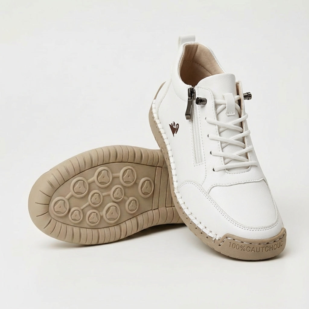 Solveig | Komfortable ortopædiske sneakers med lynlås