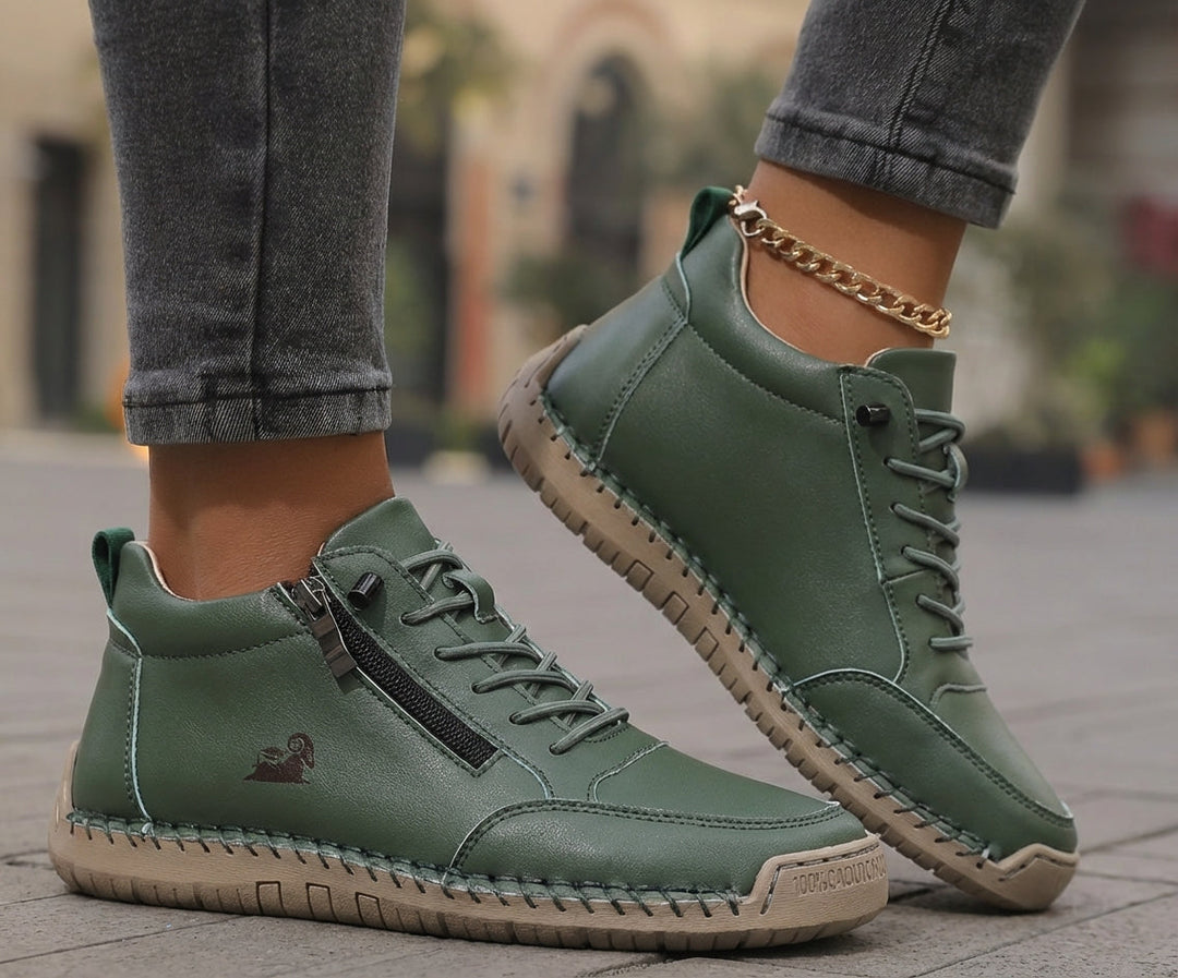 Solveig | Komfortable ortopædiske sneakers med lynlås