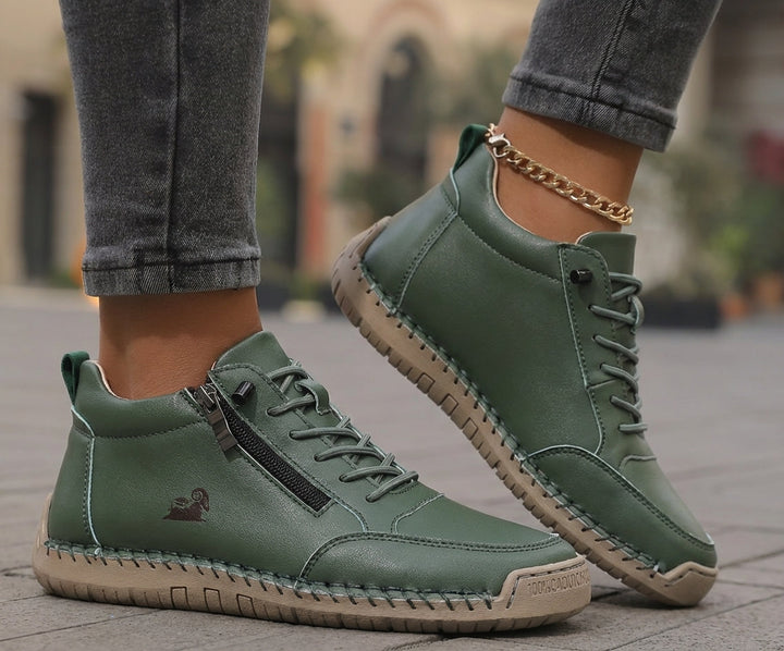 Solveig | Komfortable ortopædiske sneakers med lynlås