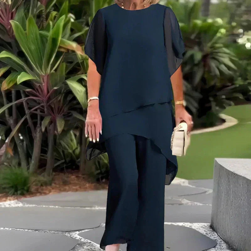 Ida™ | Let og elegant chiffonsæt