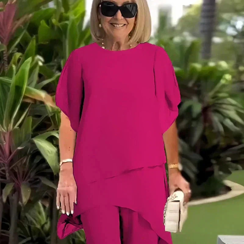 Ida™ | Let og elegant chiffonsæt